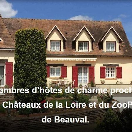 La Noisetiere Hotel Noyers sur Cher Bagian luar foto