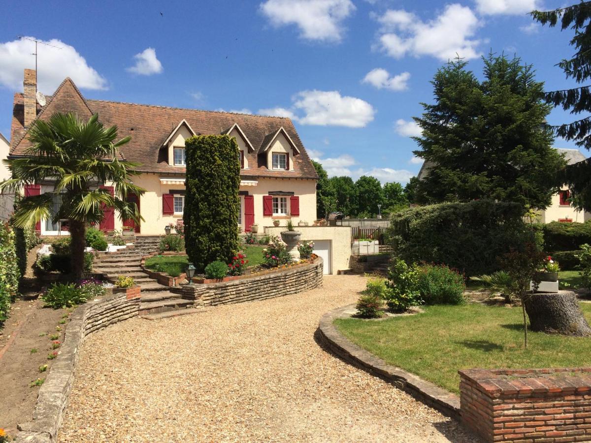 La Noisetiere Hotel Noyers sur Cher Bagian luar foto